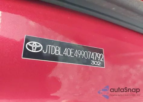 2009 Toyota Corolla Le from USA, damaged, VIN JTDBL40E499074792